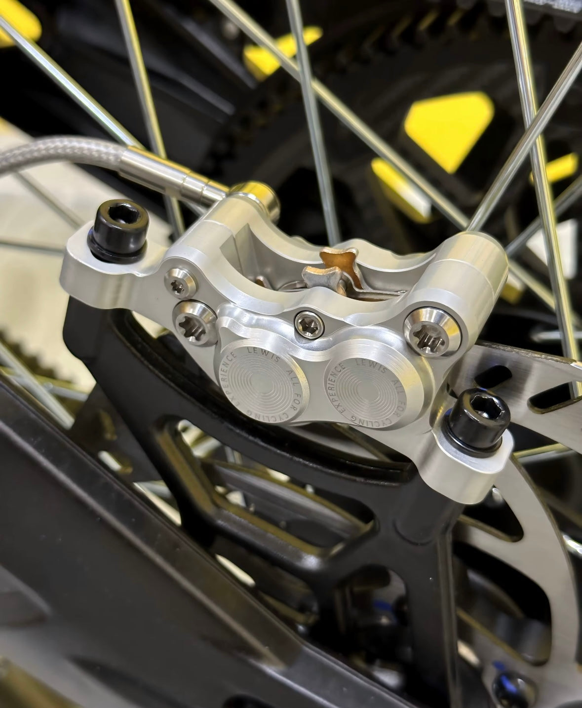 Lewis Tech HL4 4 Piston Brakes (Front and Rear)