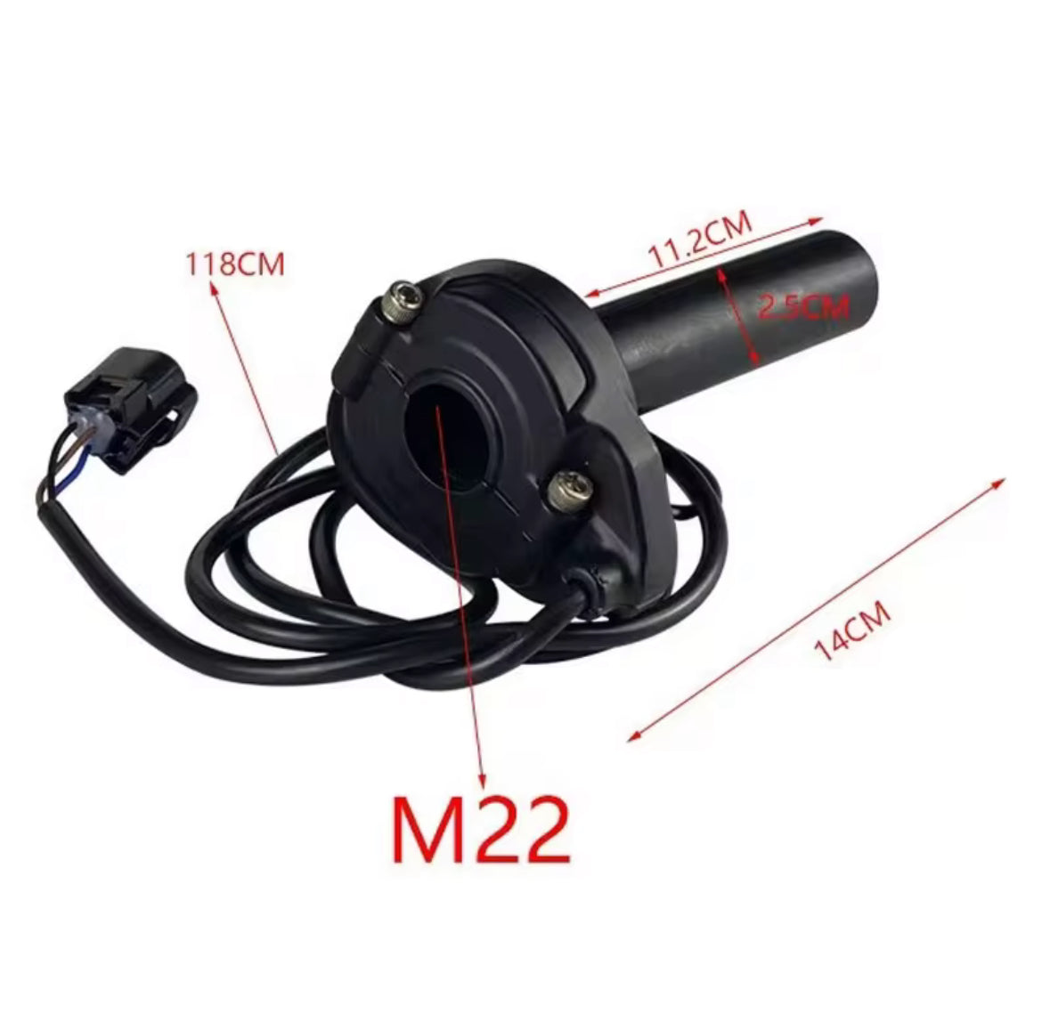 ChargedParts Surron Replacement Throttle