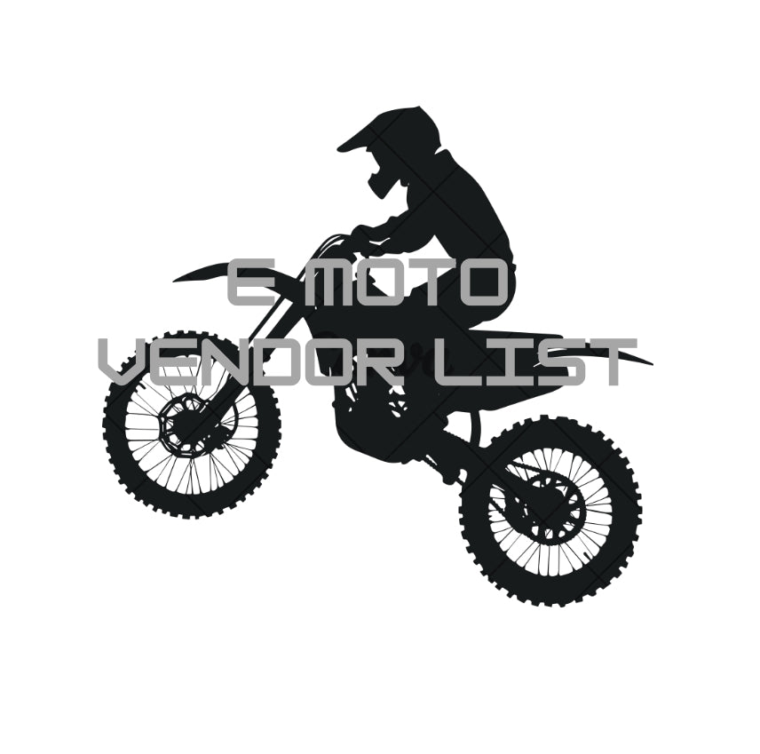 E-Moto Supplier List!